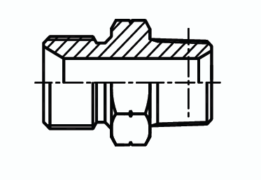 Адаптер проходной Ш - Ш