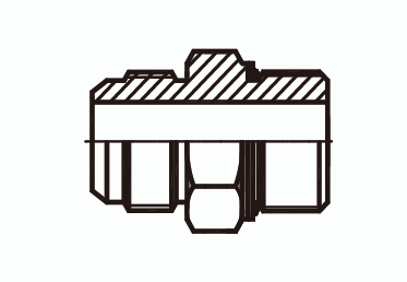 Штуцер в корпус ЛС Ш - Ш с уплотнительным кольцом