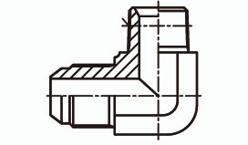 Адаптер угловой 90°