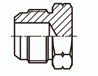 Заглушка (пробка) газовая дюймовая
