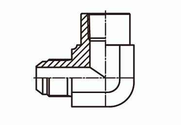 Адаптер угловой 90° Ш - Г