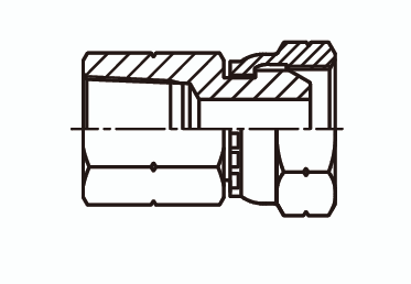 Адаптер проходной Г - Г
