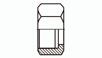 Гайка накидная