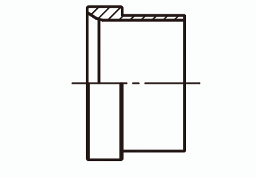 Втулка обжимная дюймовая