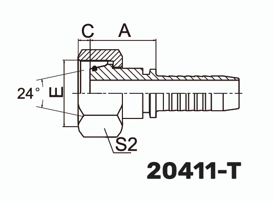 Фитинг DKOL Гайка 0° DN 16
