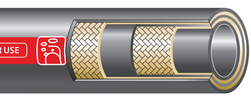 Gates Premium Steam Master Red Du 51 mm - 2″